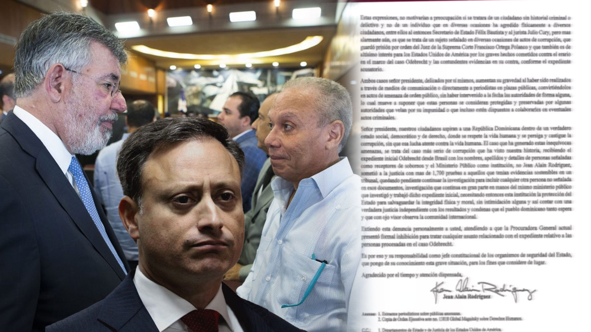 Tras La Acusación De Jean  Alain, Angel Rondón Y  Díaz Rúa Salen A Defenderse