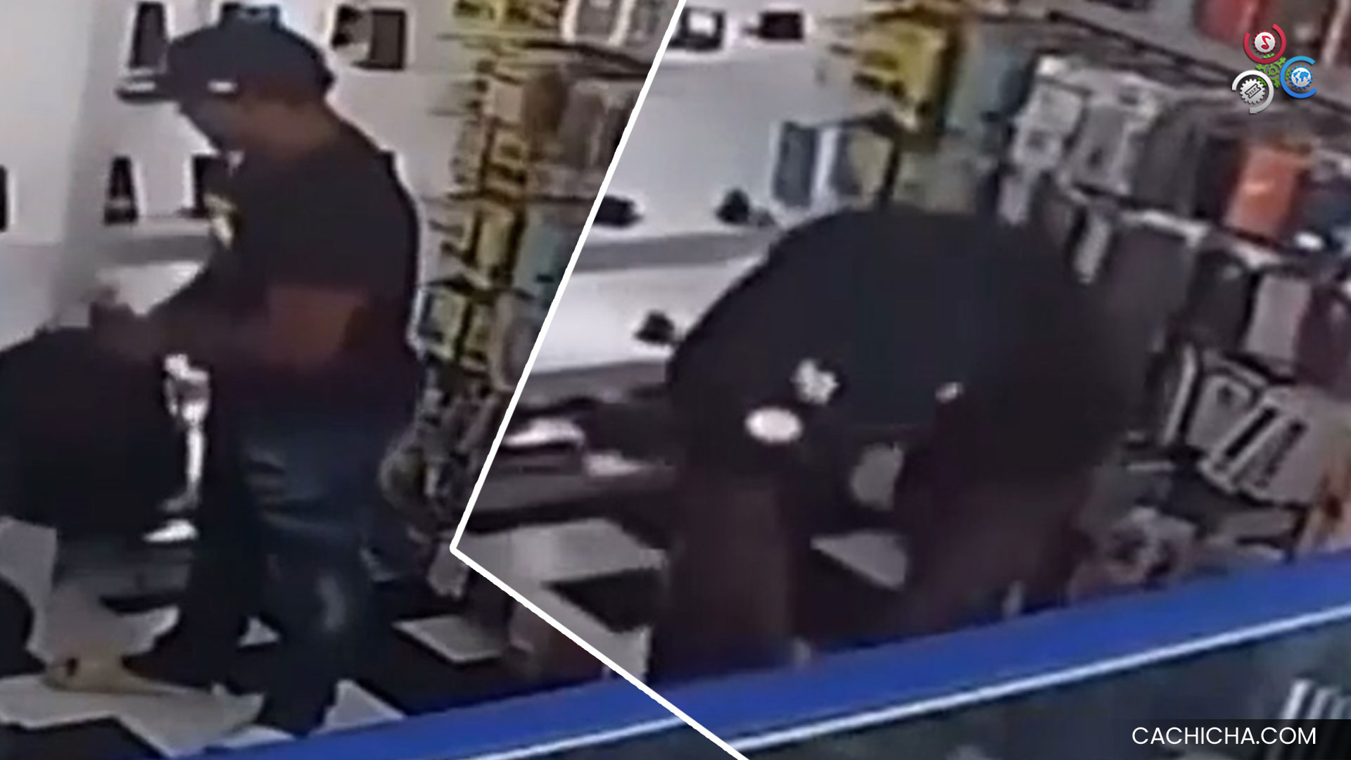 Desaprensivo Penetra Tienda De Celulares Y Roba Miles De Pesos En Mercancía En Santiago