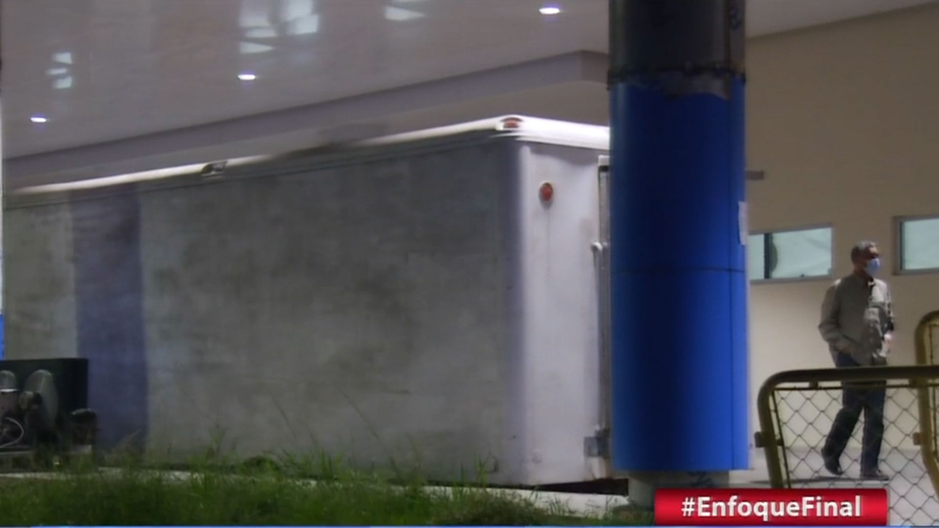 Rechazo A Un Furgón Que Servía De Depósito De Cadáveres De Pacientes De Covid 