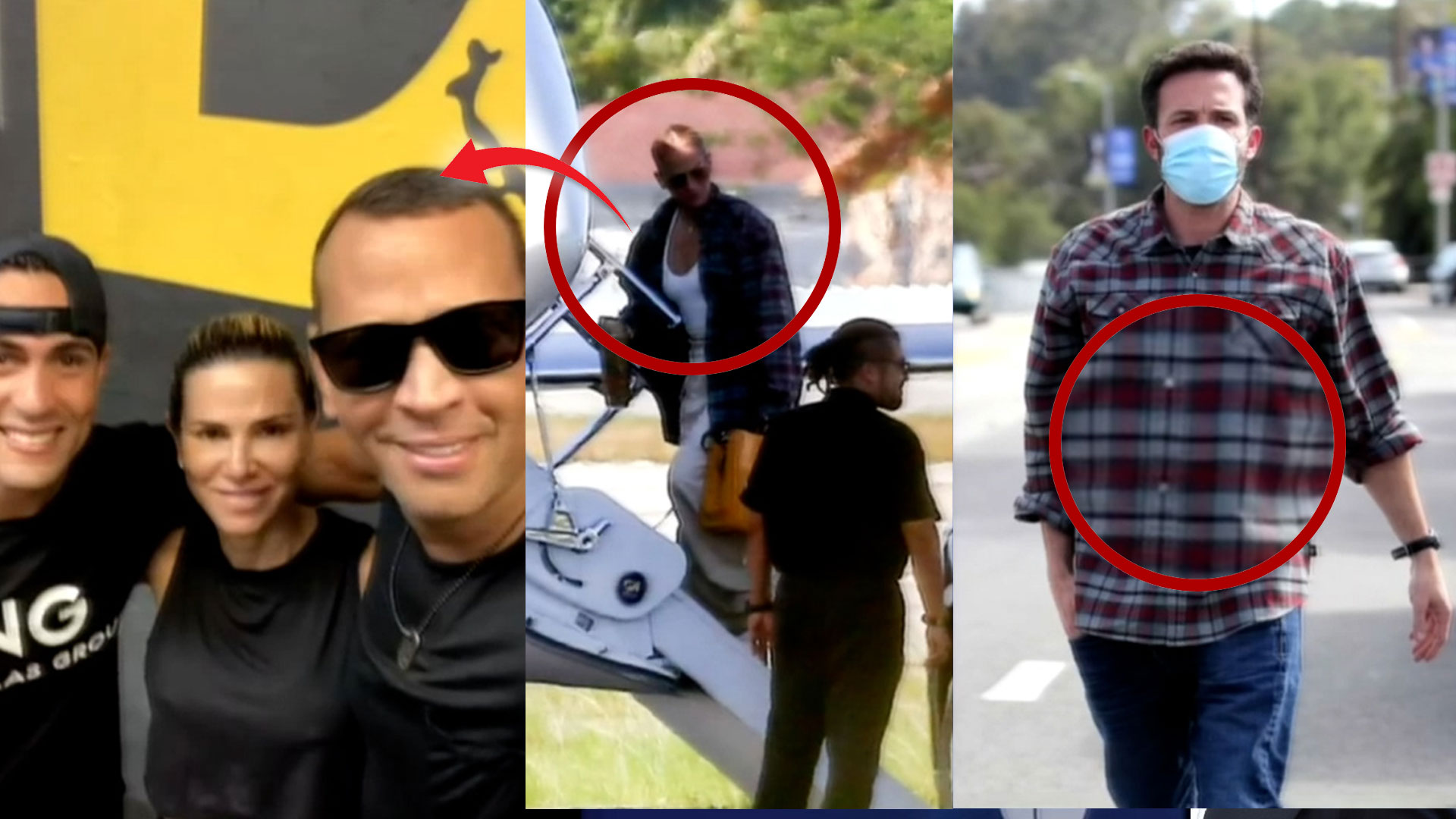 Jennifer López Con Su Ex Y Álex Rodríguez Con Su Ex ¡Siguen Dando De Que Hablar!