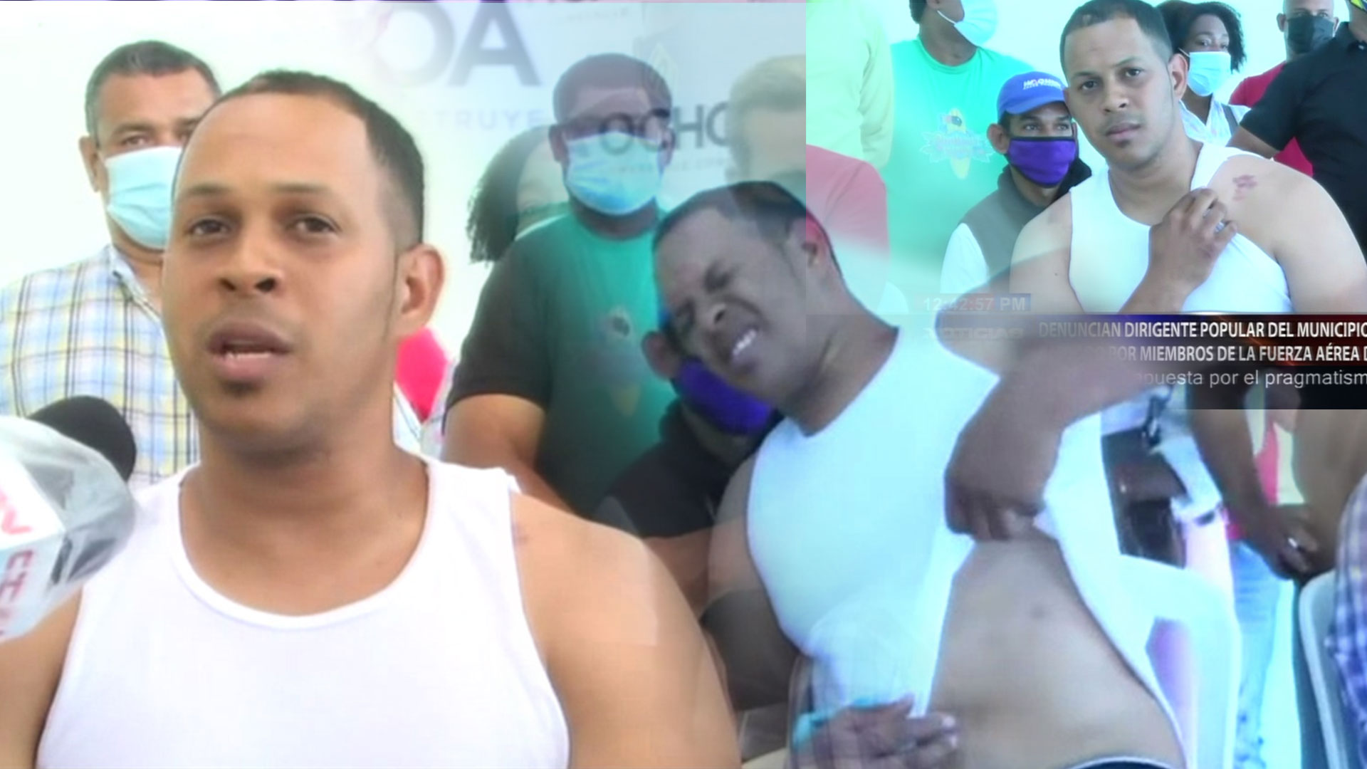 Habla Por Primera Vez El Dirigente Que Fue Secuestrado Por Los Agentes De La Fuerza Aérea En Licey Al Medio