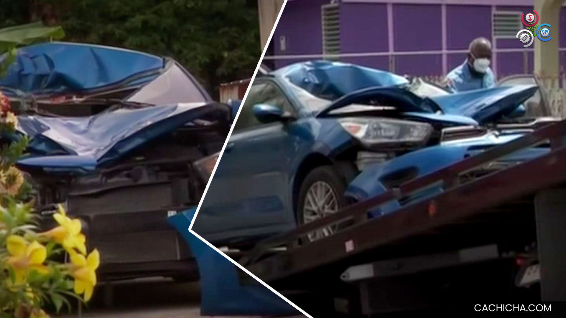 Hombre Atropella Otro Y Arrastra La Mitad De Su Cuerpo En El Parabrisas