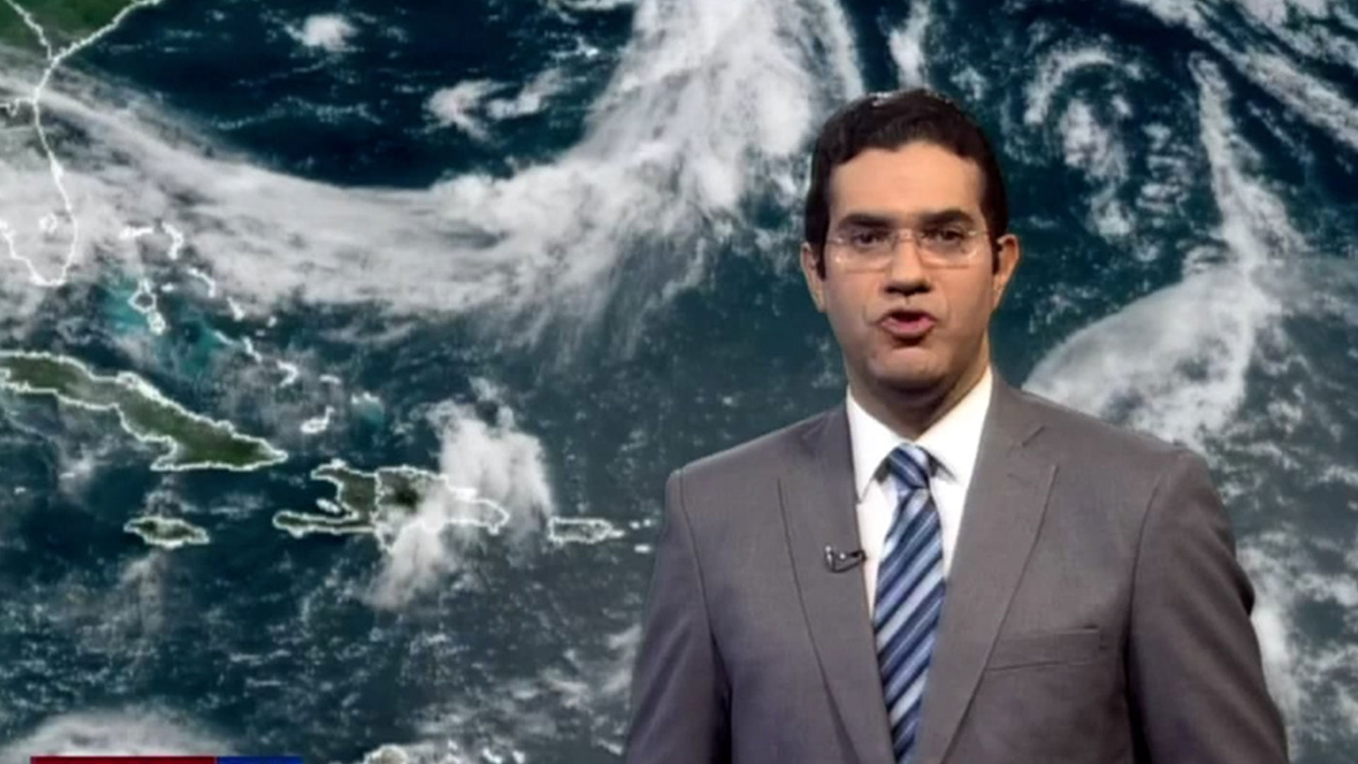 Jean Suriel Informa Del Pronóstico Del Tiempo