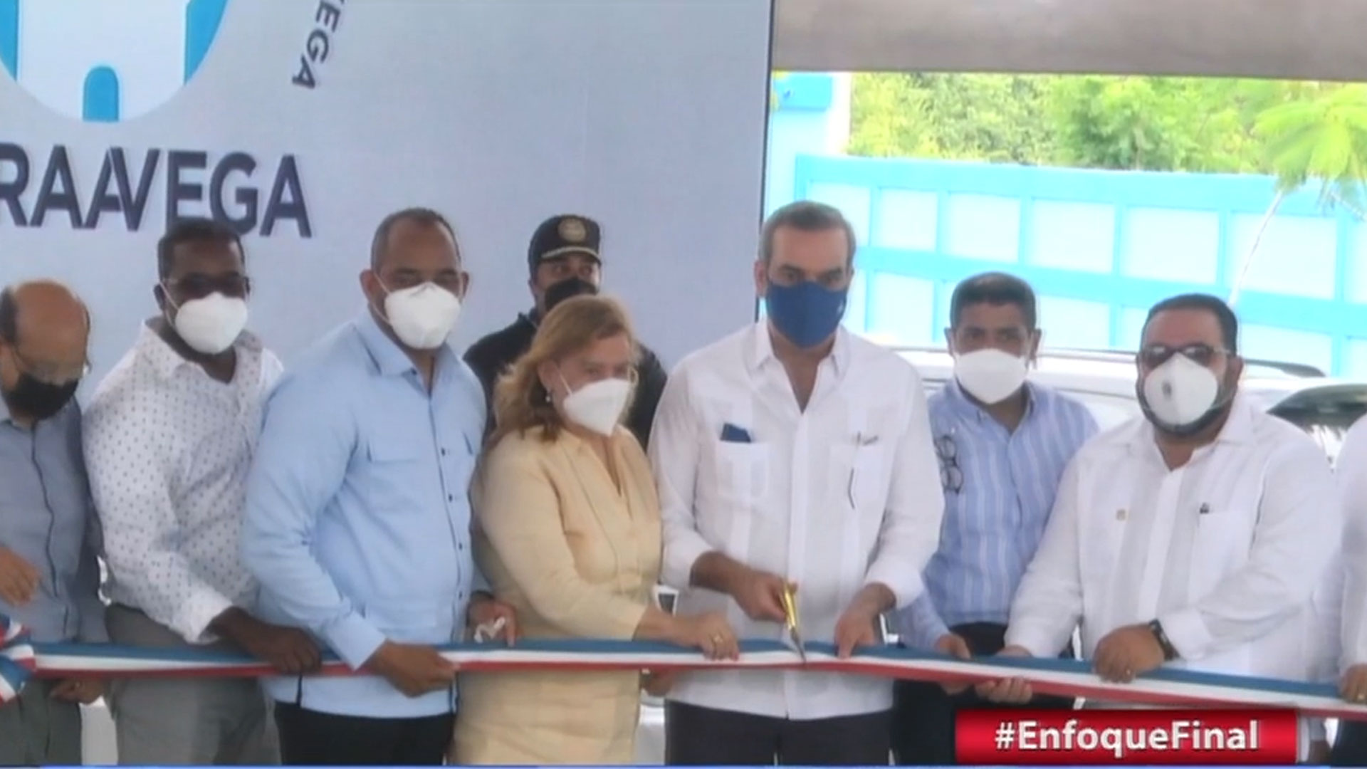 El Presidente Abinader Encabeza La Entrega De Varias Obras En La Vega