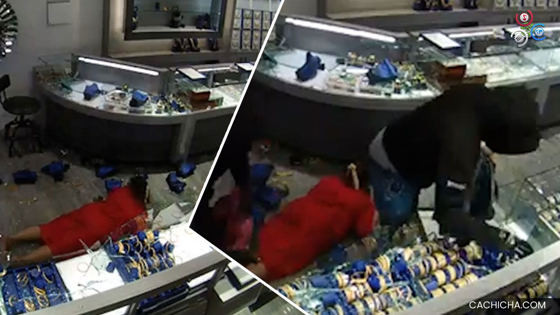 Grupo De Delincuentes Penetran Y Roban Joyería En Woodbridge New Jersey