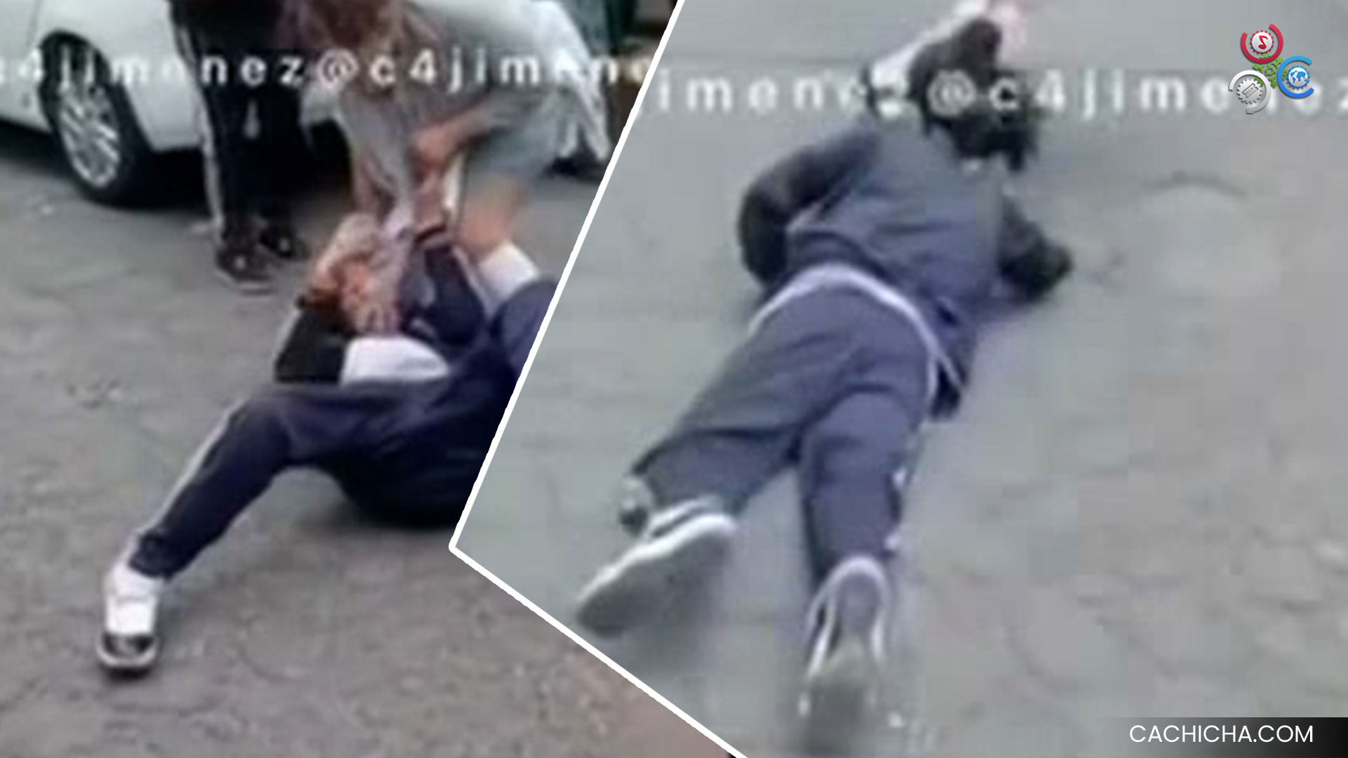 Alumna Arrastra Brutalmente A Otra En Plena Vía, México