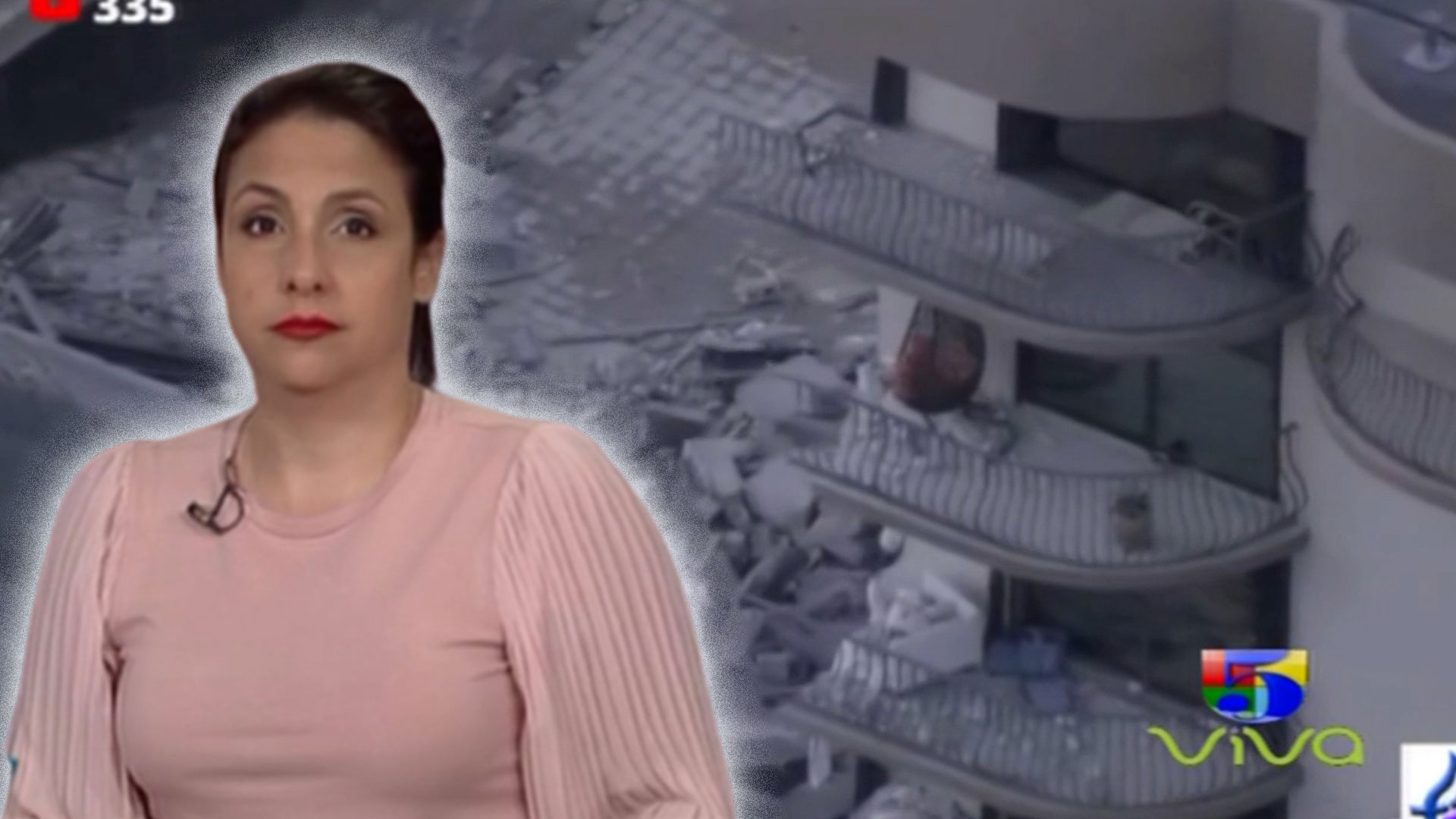 Laura Castellanos Informa Del Trágico Colapso De Edificio En Miami