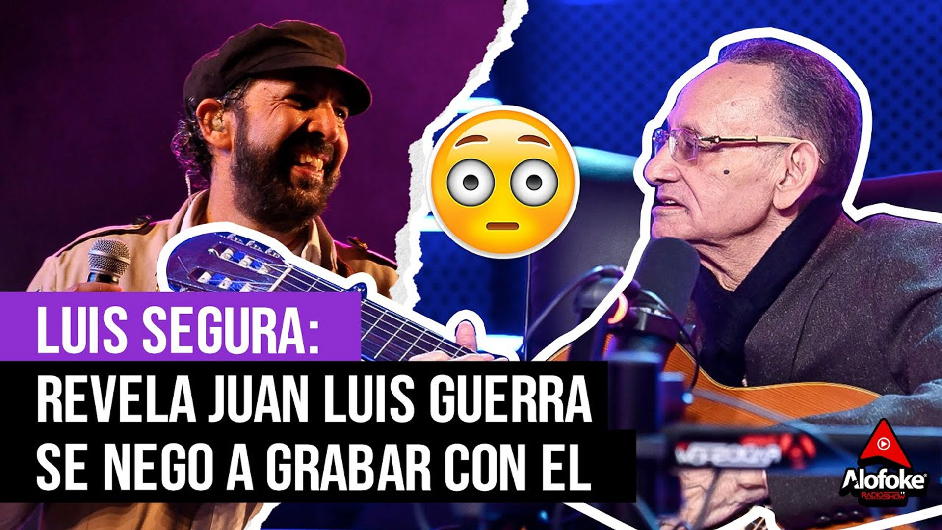 LUIS SEGURA: ENTREVISTA SE CONVIERTE EN CONCIERTO EN VIVO (REVELA JUAN LUIS GUERRA SE NEGO A GRABAR)