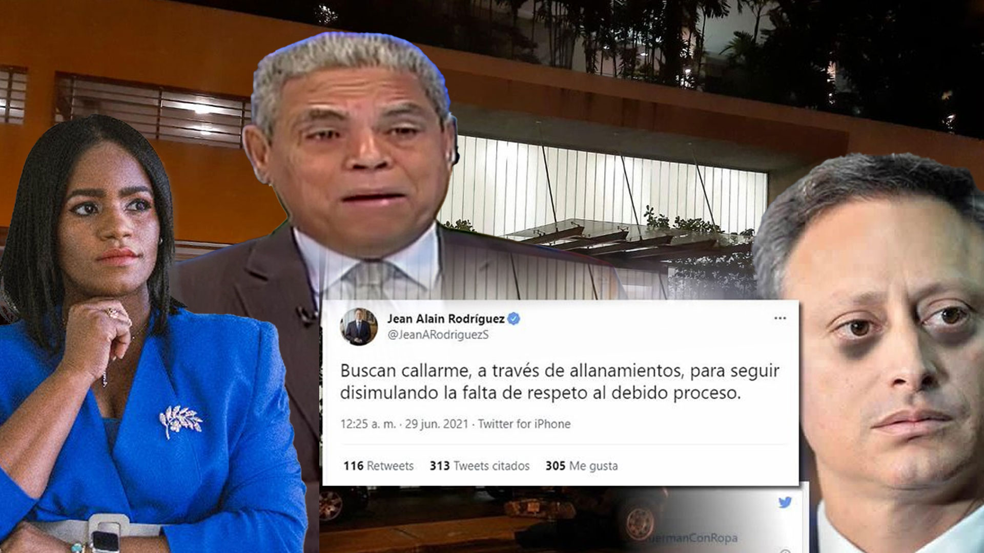 Comunicadores Debaten Sobre Allanamiento De Jean Alain Y Dicen Que “la Lucha Contra La Corrupción Va En Serio”