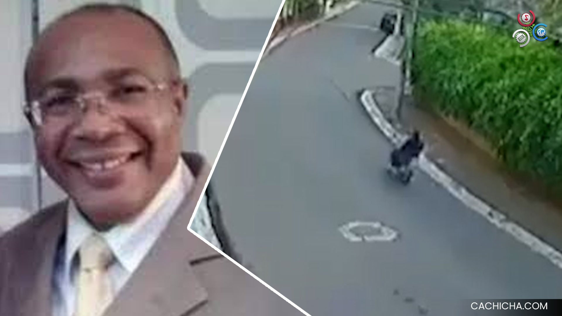 Momento En Que Dos Hombre En Un Motor Le Dispararon Al Abogado Basilio Guzmán