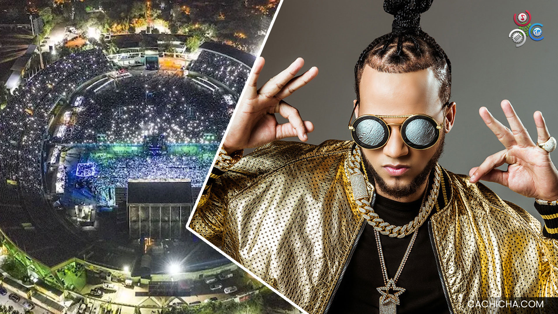 El Alfa Esta Ready Para Su Concierto En El Estadio Olímpico