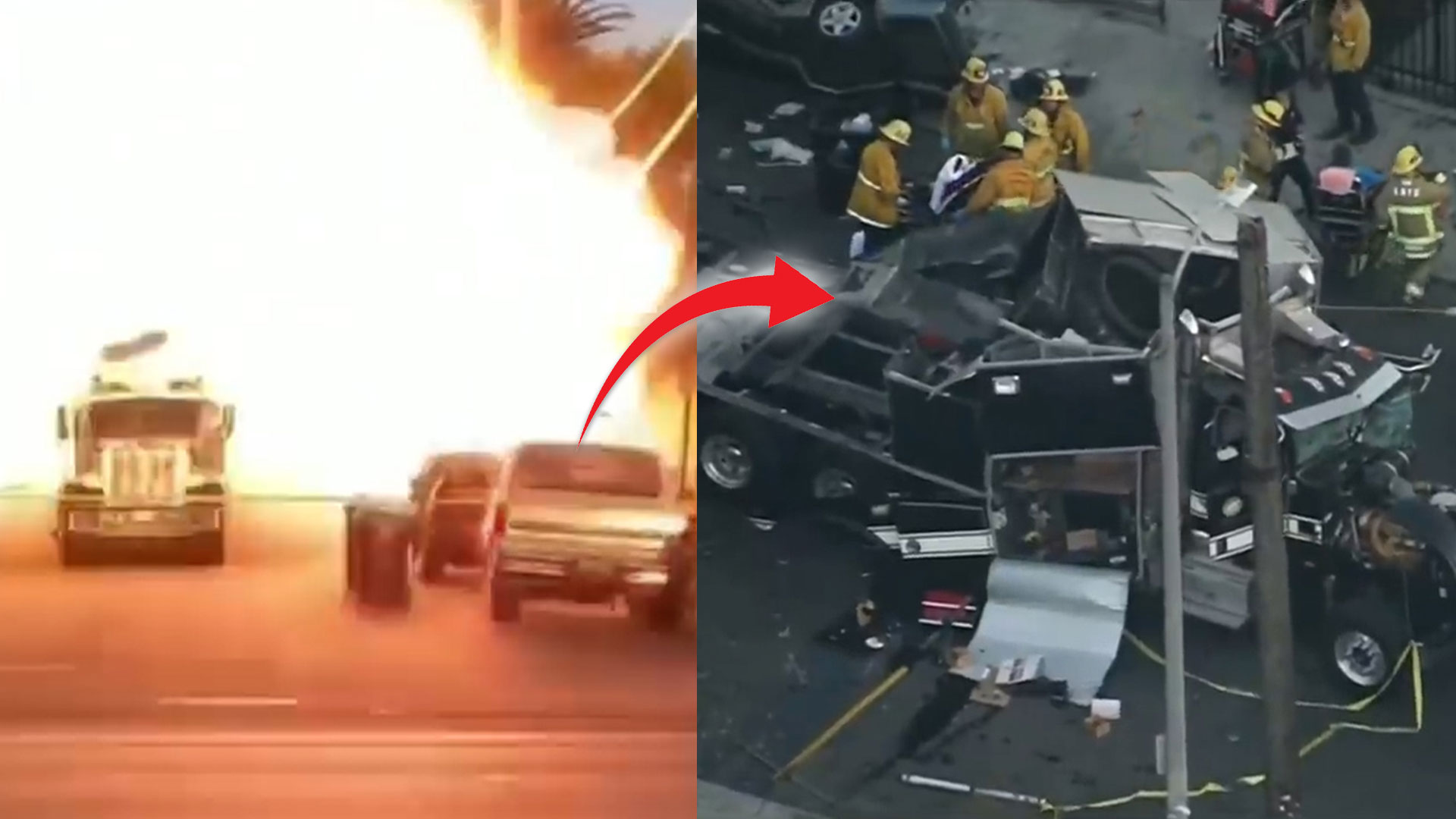 Explota Un Cargamento Con 5000 Libras De Fuegos Artificiales En Los Ángeles