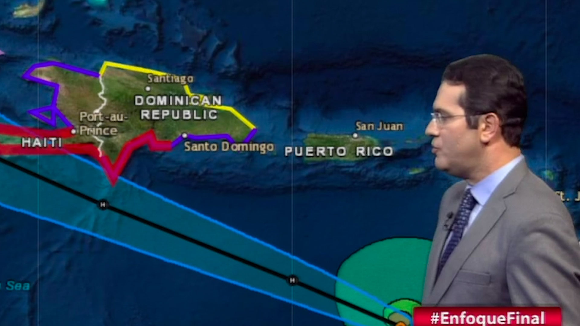 Jean Suriel Informa Del Pronóstico Del Tiempo