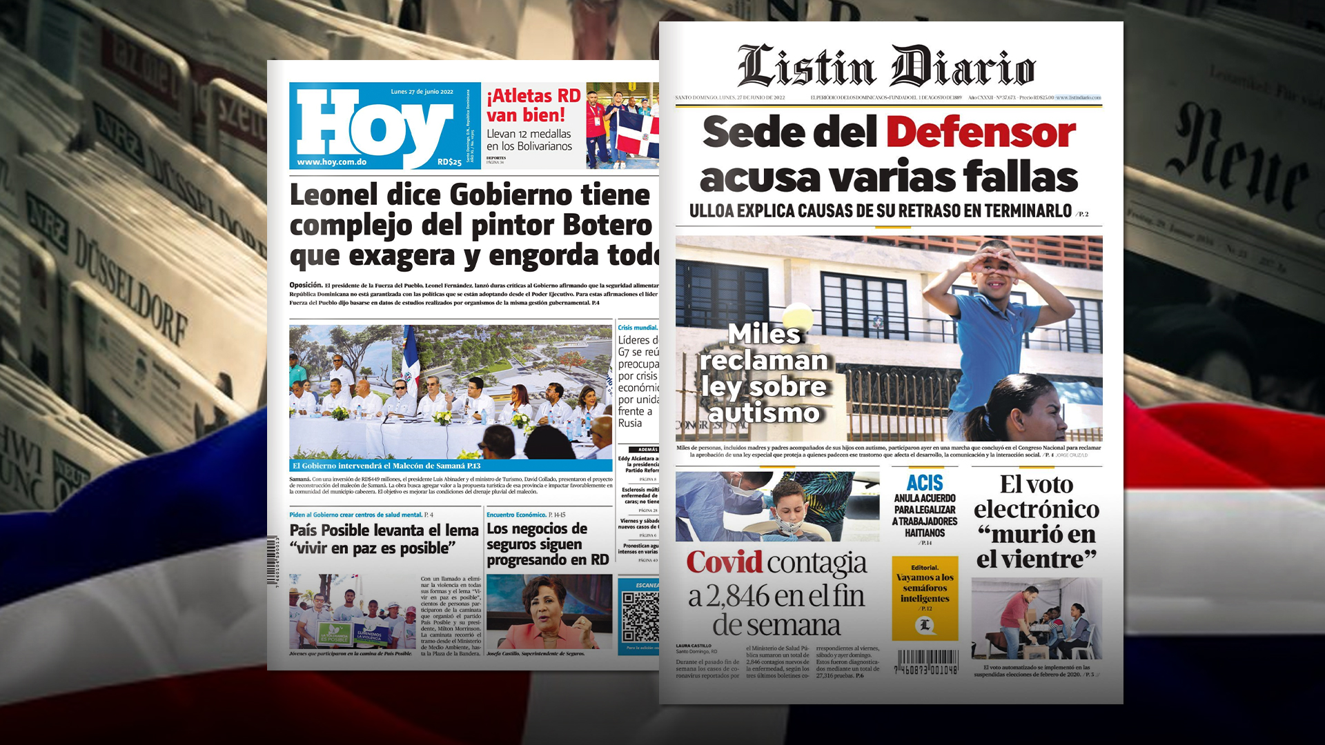 Principales Portadas De Los Periódicos Nacionales 