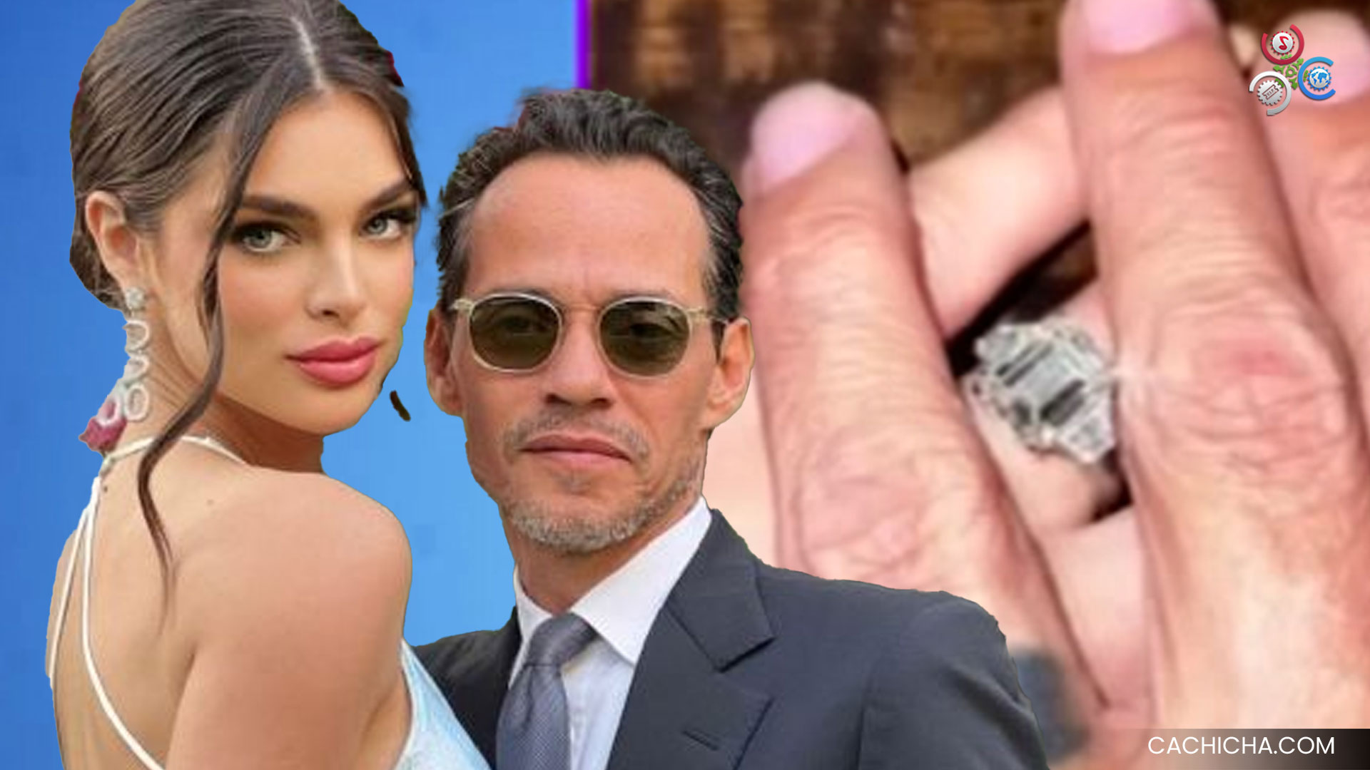 Marc Anthony Y Nadia Ferreira Se Comprometen En Miami