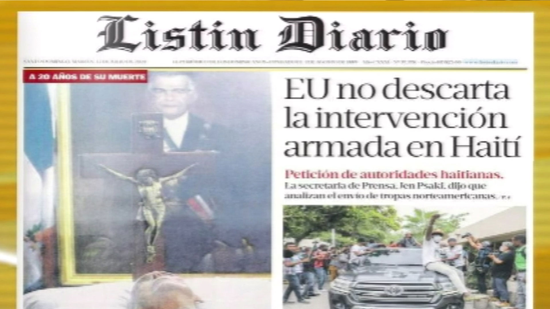 Las Principales Portadas De Los Periódicos En El Día De Hoy 13 De Julio Del 2021