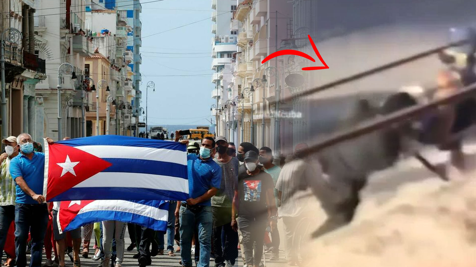 ¡Salen A La Luz! Más Videos Que Reflejan La Represión De Los Manifestantes En Cuba