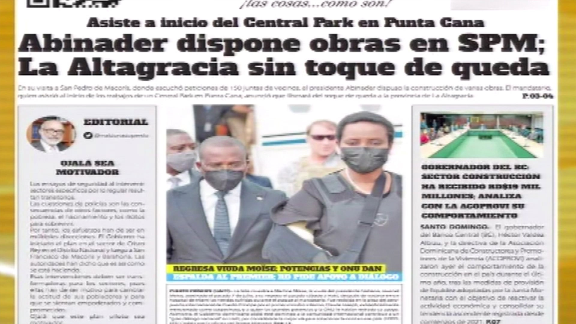 Las Principales Portadas De Los Periódicos En El Día De Hoy 19 De Julio Del 2021
