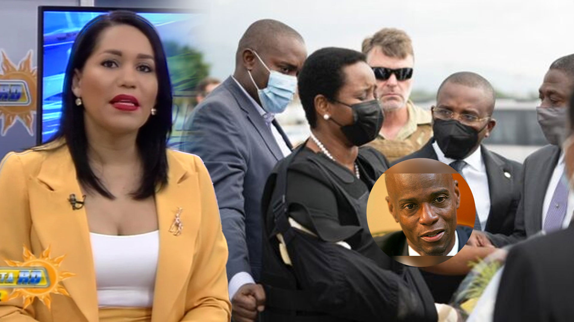 Lorenny Solano Habla De La Llegada De La Primera Dama De Moïse A Haití Y Quien La Recibe Es El Primer Ministro Destituido