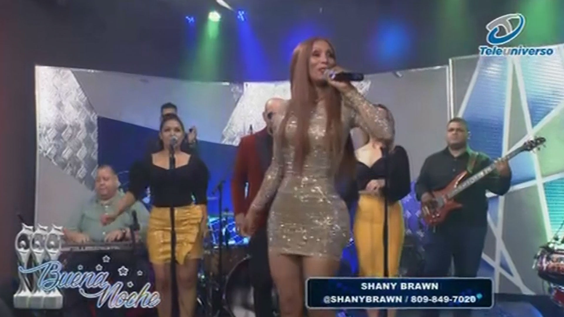 Presentación Musical De Shany Brawn En | Buena Noche