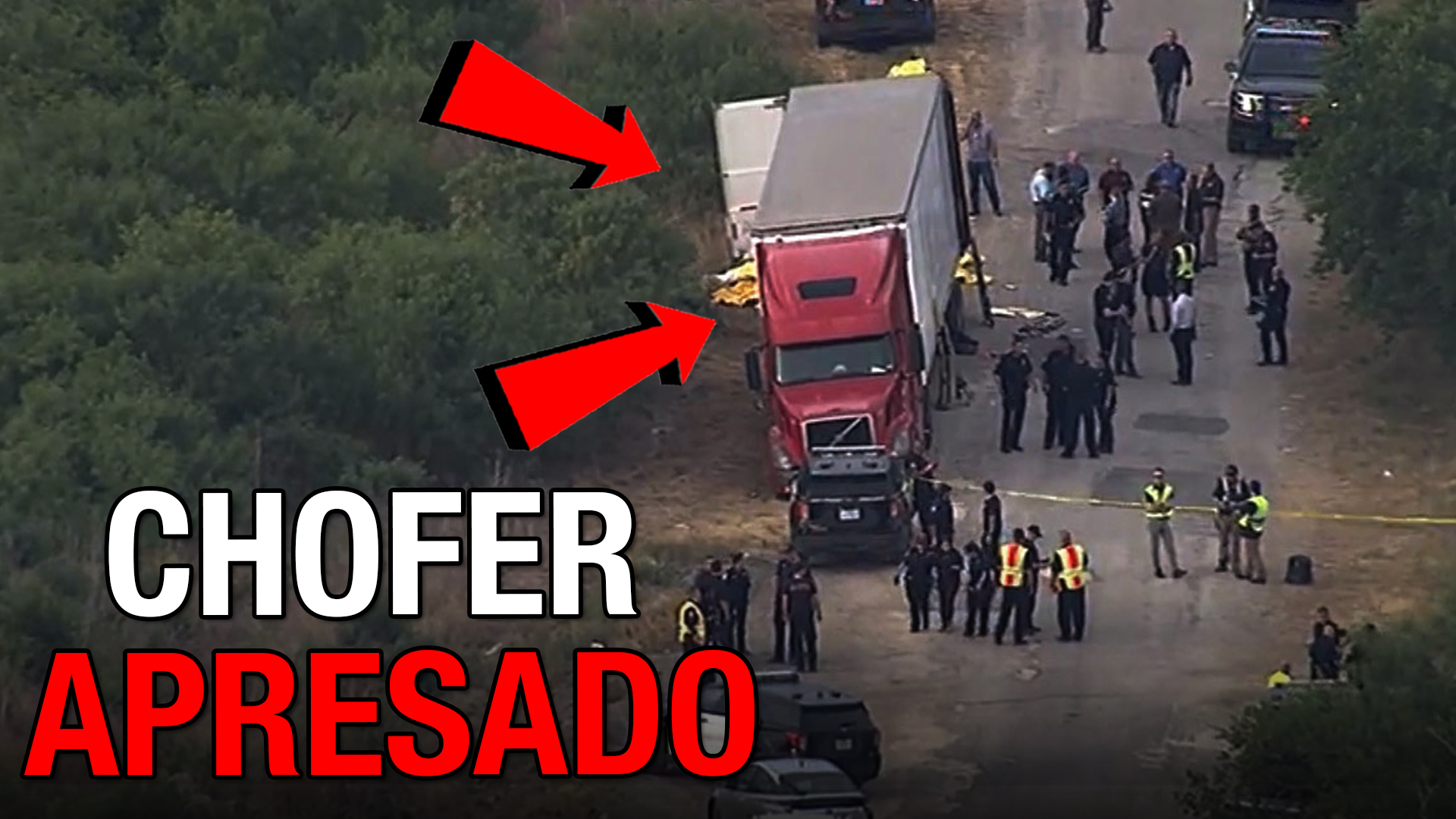 Apresan Al Conductor Del Camión Donde Murieron 50 Migrantes