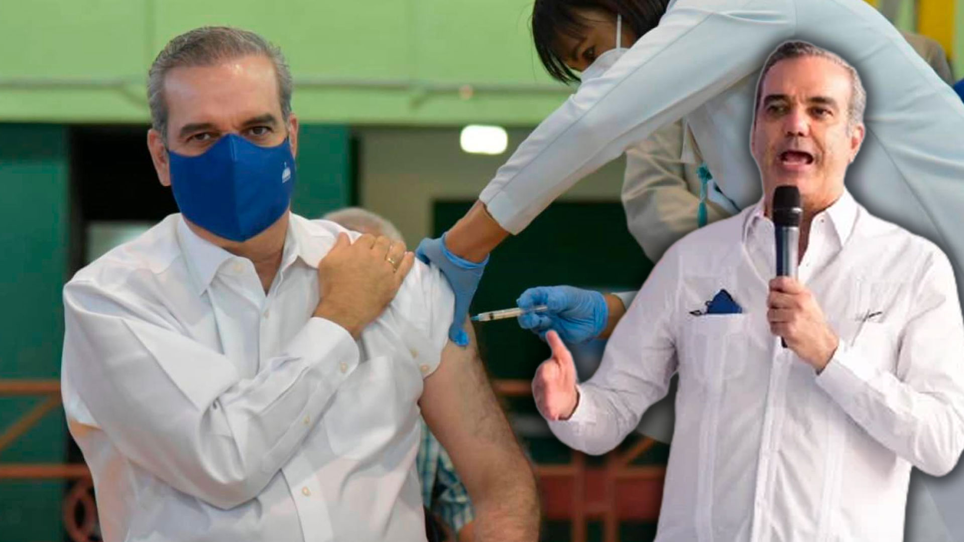 Las Palabras Del Presidente Abinader Luego De Aplicarse La Tercera Dosis Contra El Covid 