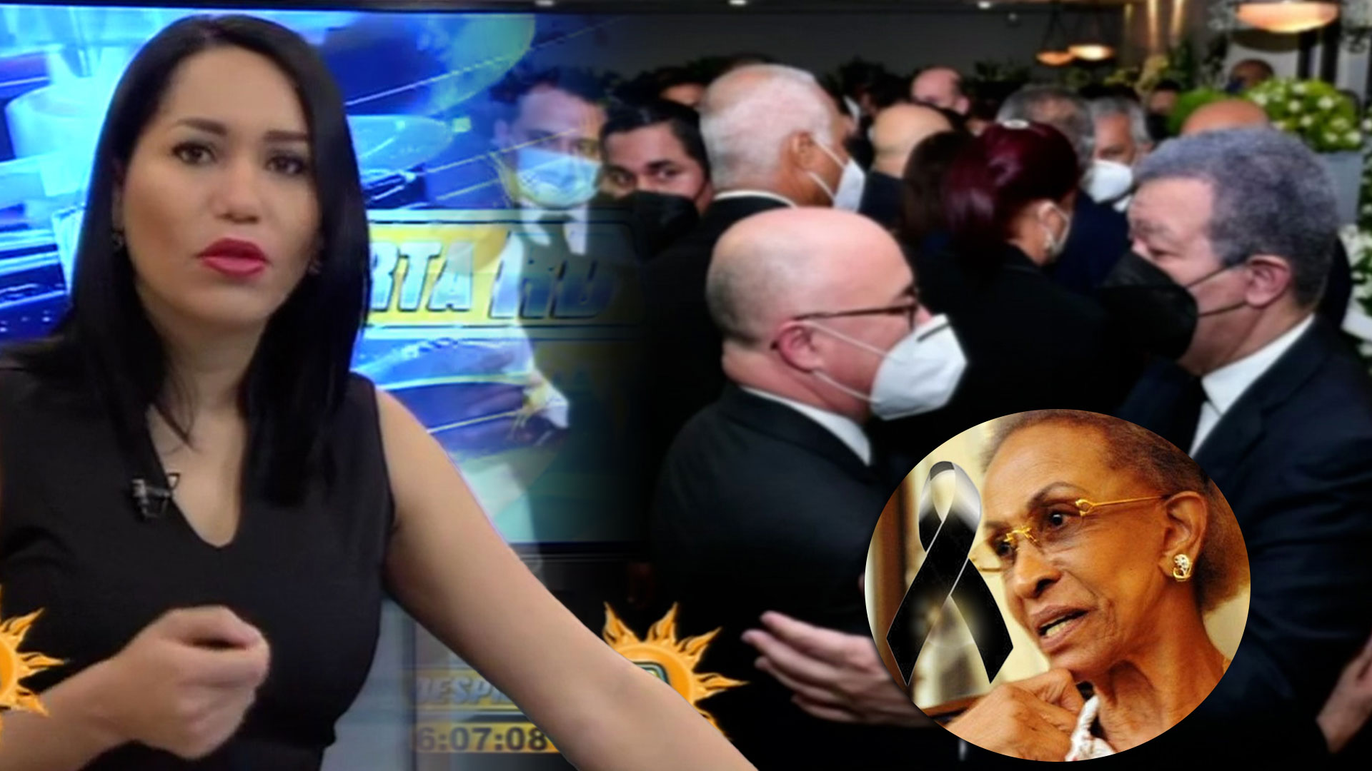 Lorenny Solano Acongojada Por La Muerte De La Madre De Leonel Fernández Dice: “Aquí No Hay Ni Enemigos, Ni Rivalidades” 