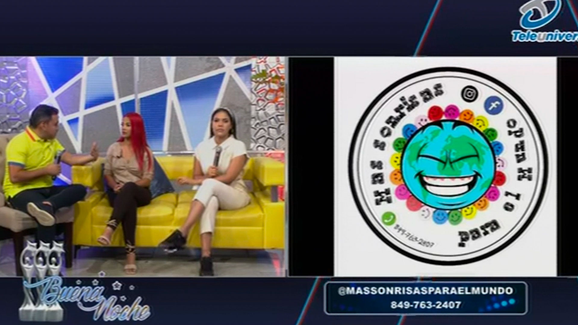 “Fundación Más Sonrisas Para El Mundo” En | Buena Noche