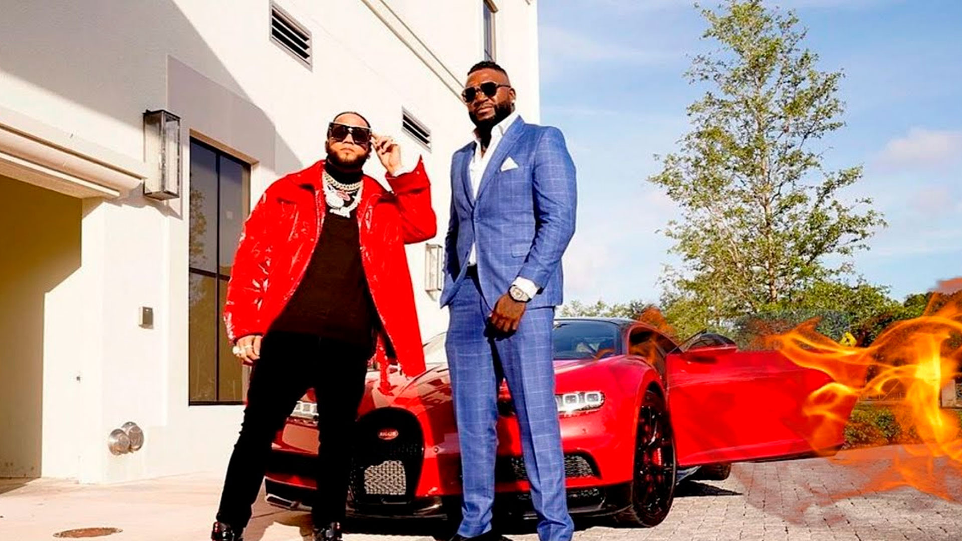 El Alfa El Jefe En Premios Juventud Con Reloj De 1.2 Millones De Dólares Junto A David Ortiz