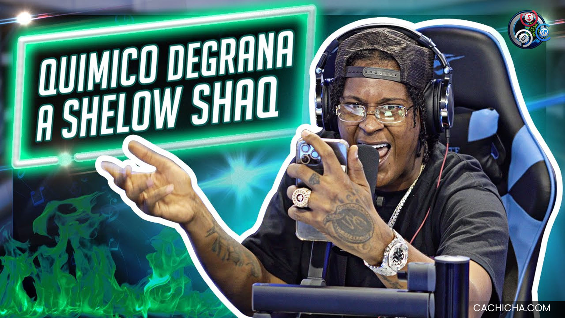 Químico Ultra Mega “degrana” A Shelow Shaq “trajiste Al De Herrera A Ensuciar La Cabina”