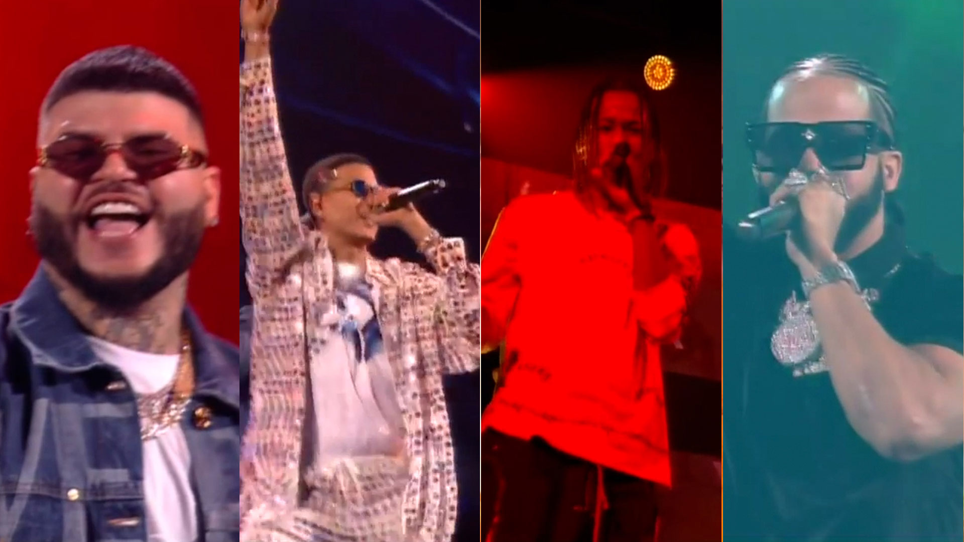 Farruko, Nino Freestyle, El Alfa, Axel Rulay Rompen La Tarima En PJ