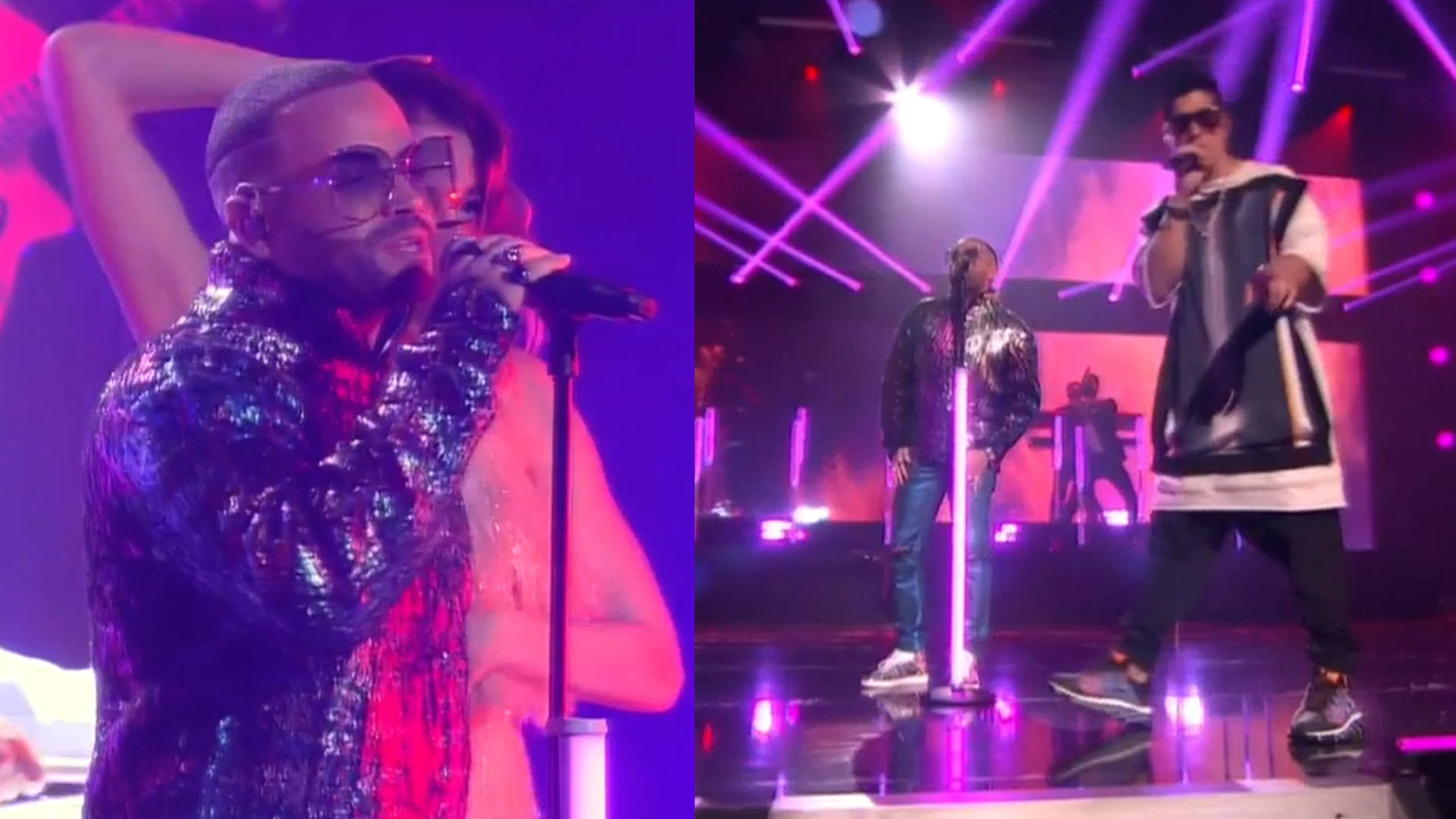 Chino Y Nacho Hace Su Gran Presentación De La Noche En PJ