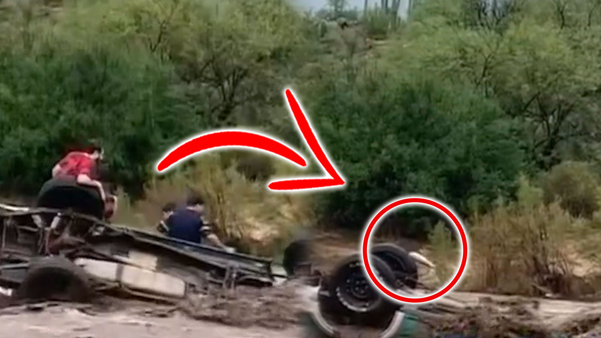 Heroico Acto De Hispanos Que Rescatan A Una Familia A Punto De Ahogarse