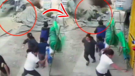 ¡Momento De Terror! Camioneta Impacta A Una Motocicleta En Perú