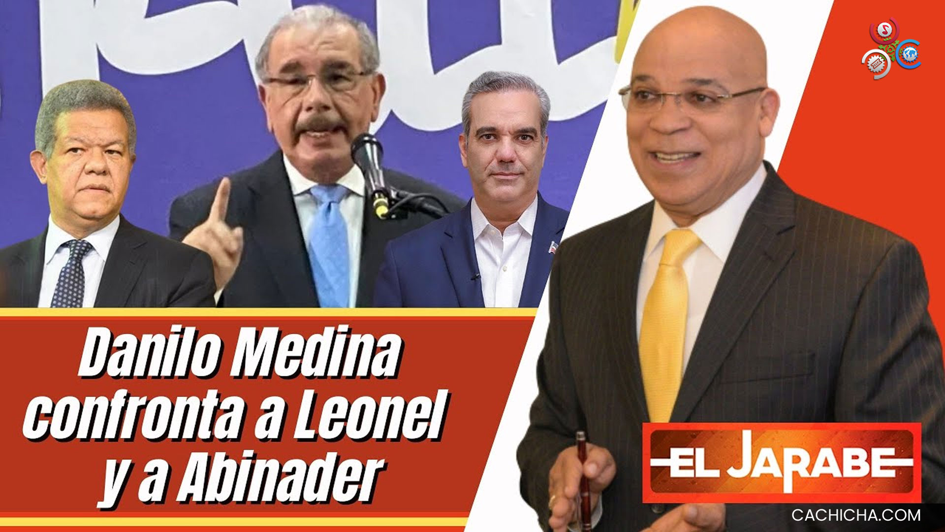 Danilo Medina Confronta A Leonel Y A Abinader
