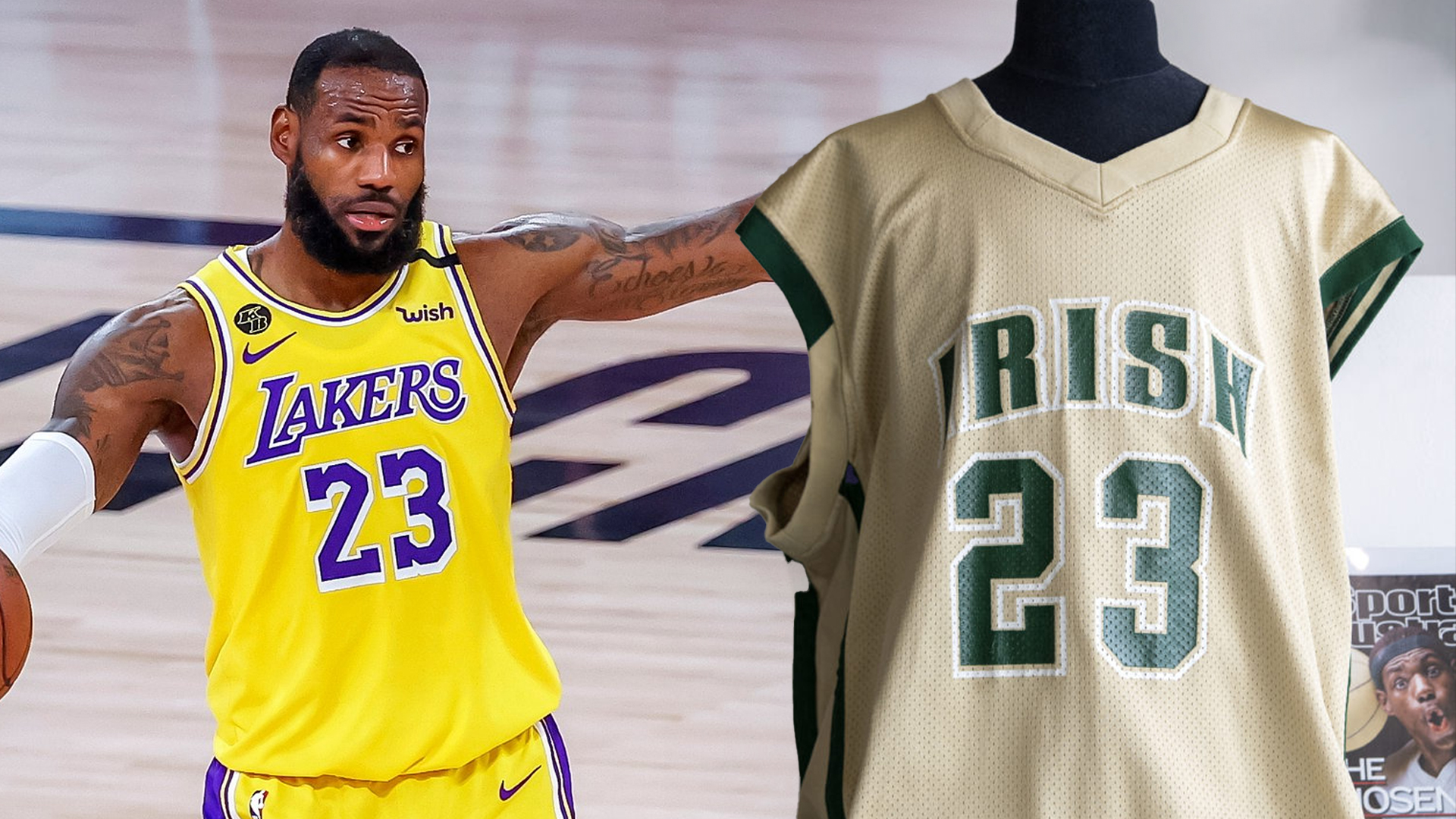 Más De Medio Millón De Dólares Por Una Vieja Camiseta De Lebrón James