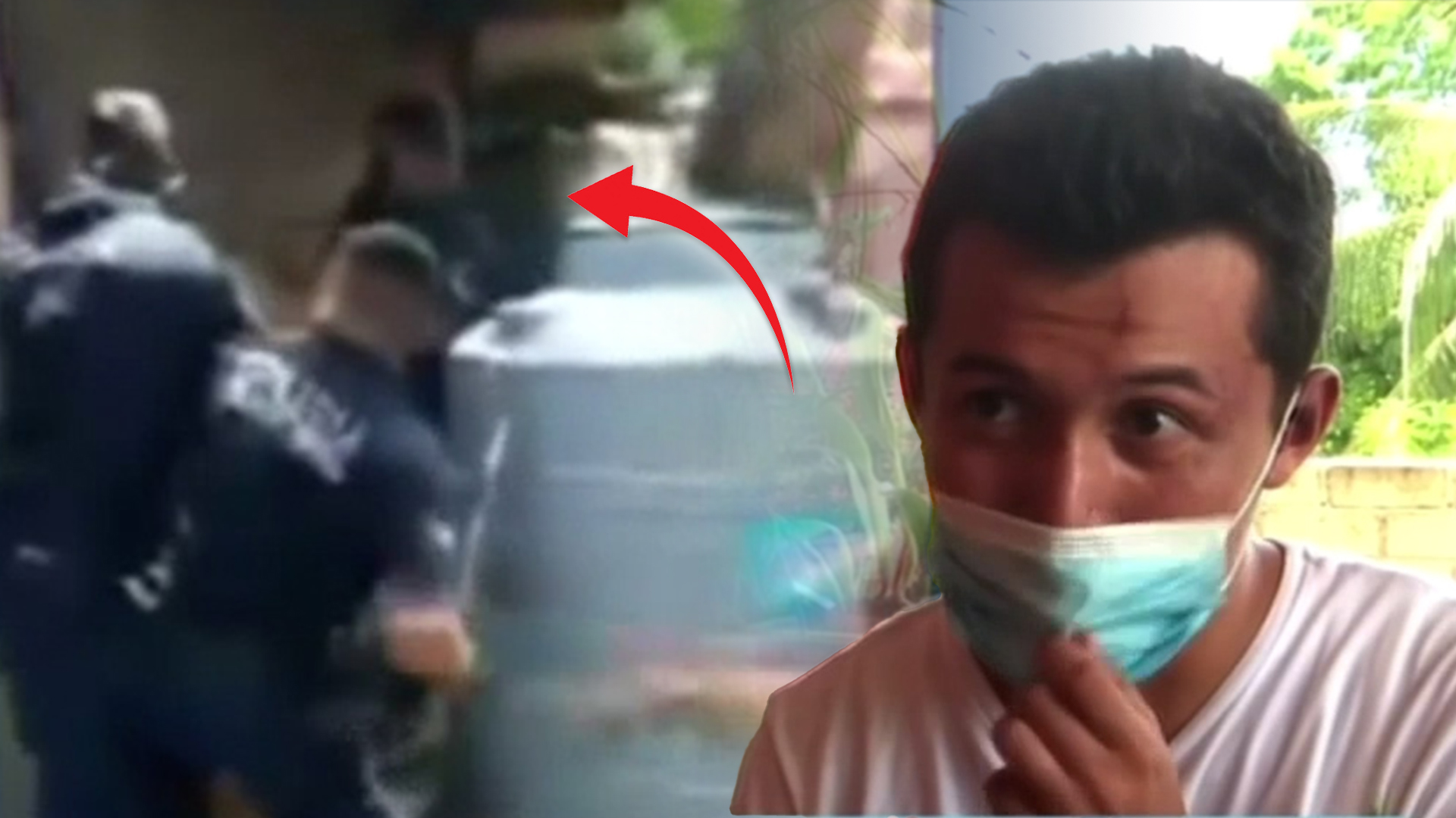 No Quiso Ponerse La Mascarilla Y Una Docena De Policía Lo Persiguió E Irrumpió Su Casa