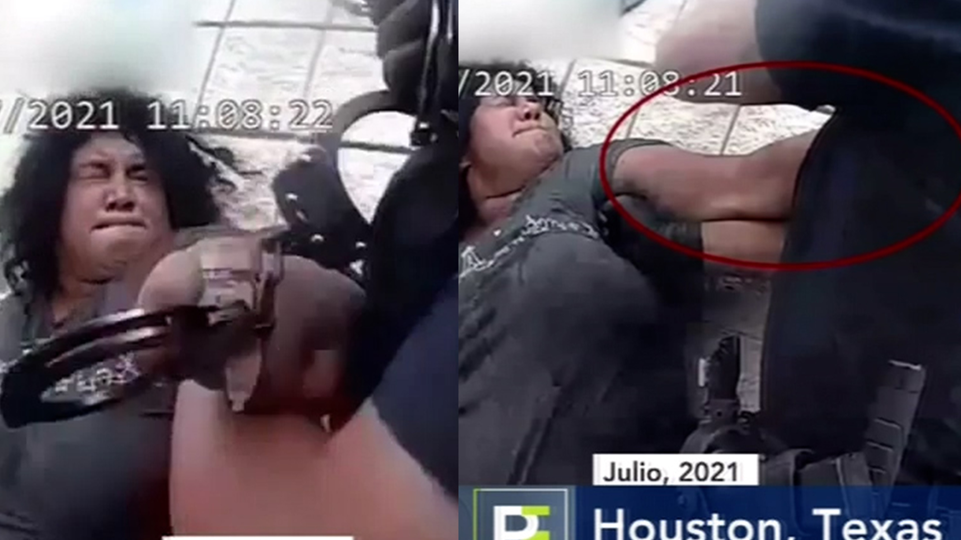 Agentes Le Dan Golpes Para Arrestar Hispana De 19 Años, Por No Abandonar Un Estacionamiento