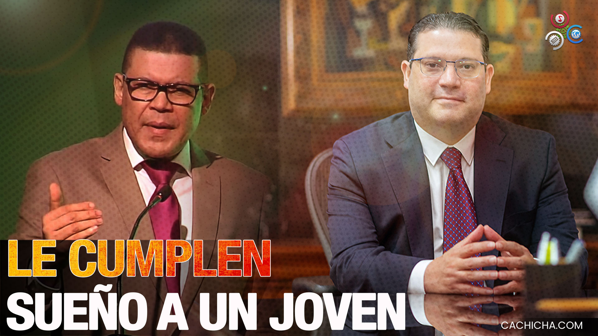 Dir. De Aduanas A Través De Ricardo Nieves Dona Dinero Para Cumplir Meta De Un Joven Universitario