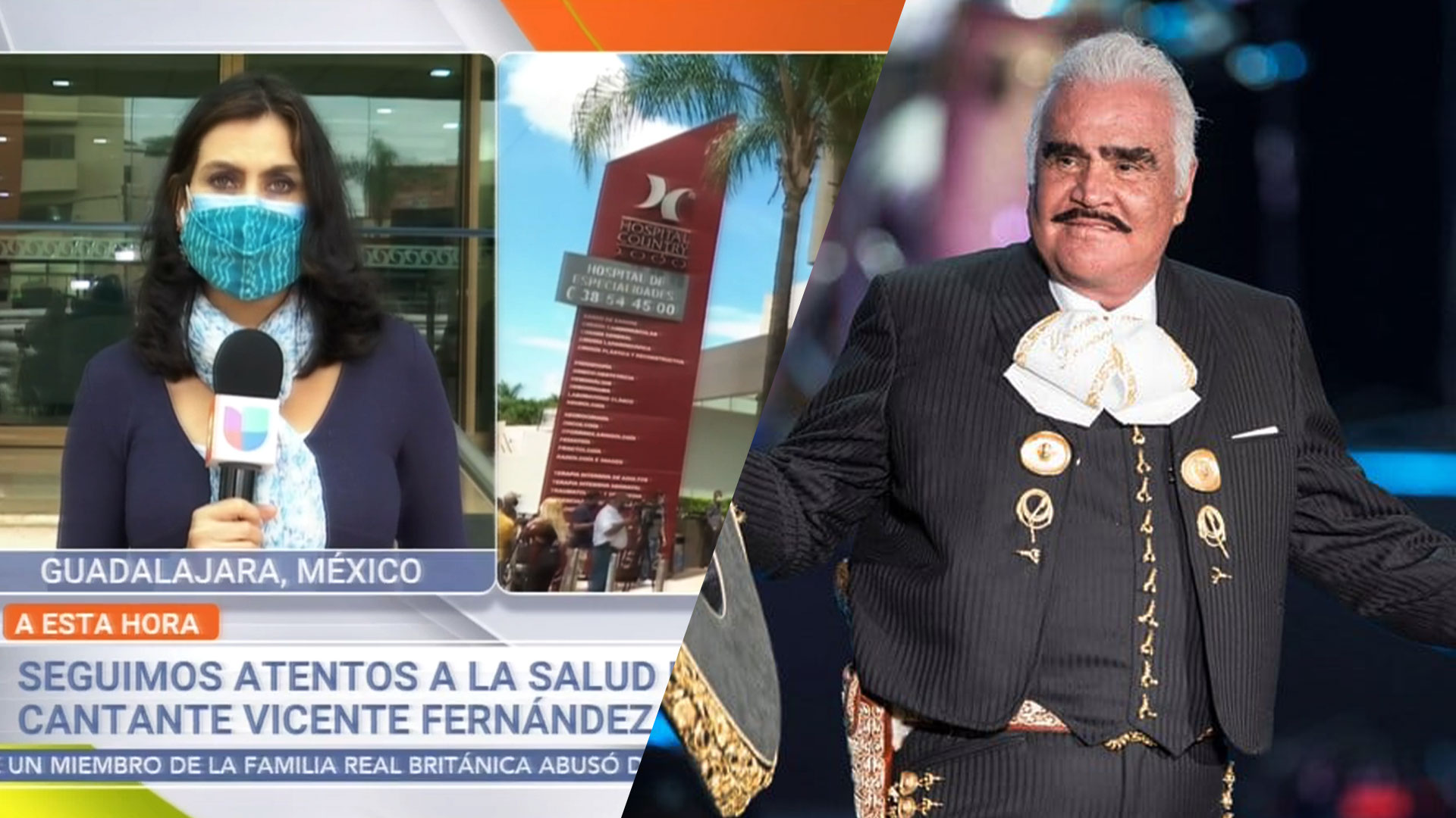 El Estado Crítico De Vicente Fernández Tras Sufrir Caída; Se Encuentra En Terapia Intensiva