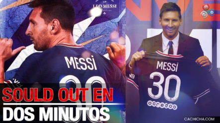 ¡Insólito! Tras La Llegada De Messi Al PSG Se Vendieron 150 Mil Camisetas En Menos De Dos Minutos