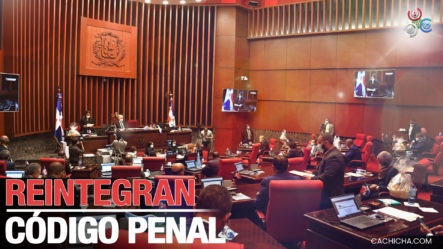 Senadores Reintroducirán Proyecto De Código Penal En Rendición De Cuentas
