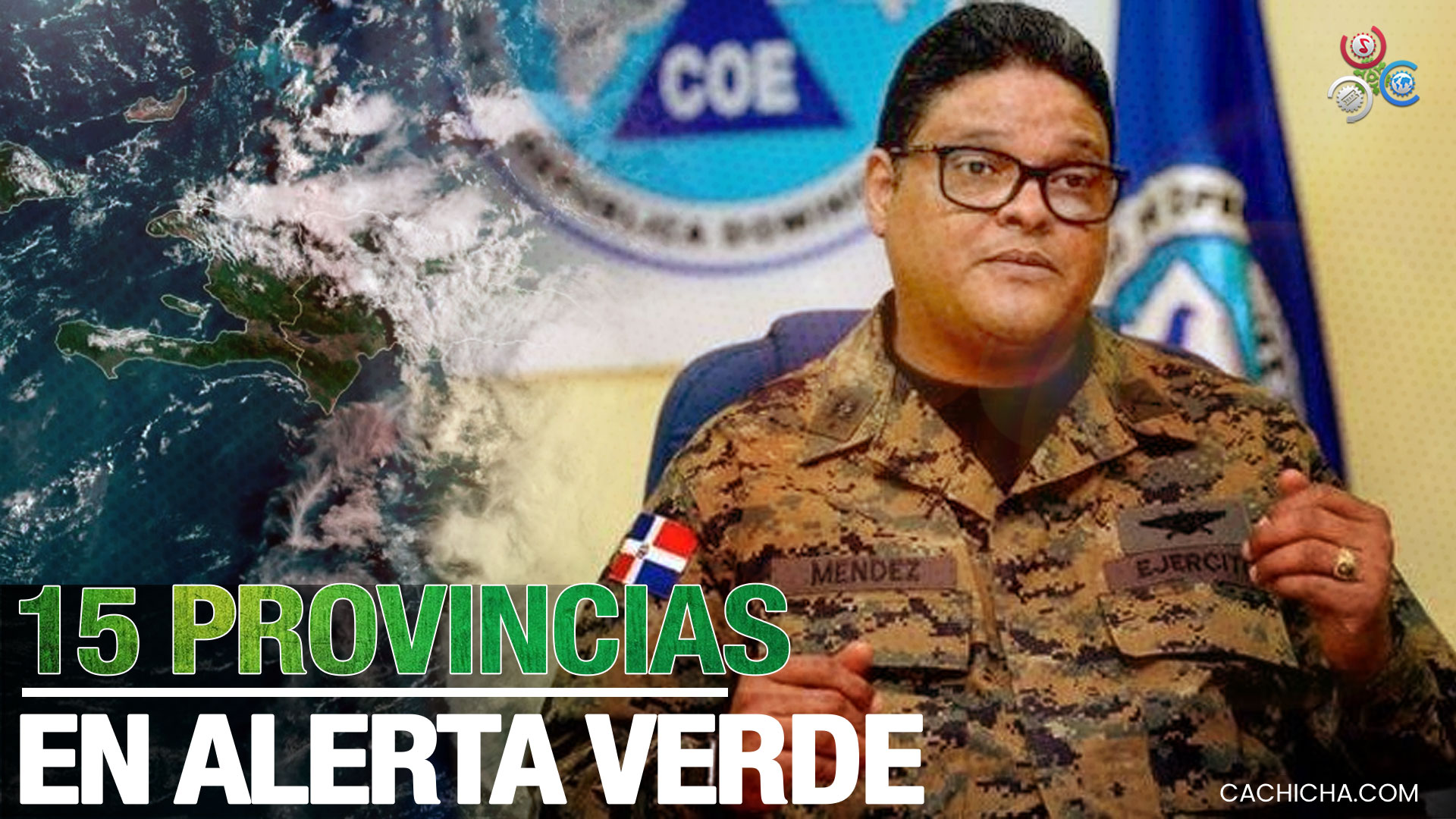 COE Mantiene 15 Provincias En Alerta Verde