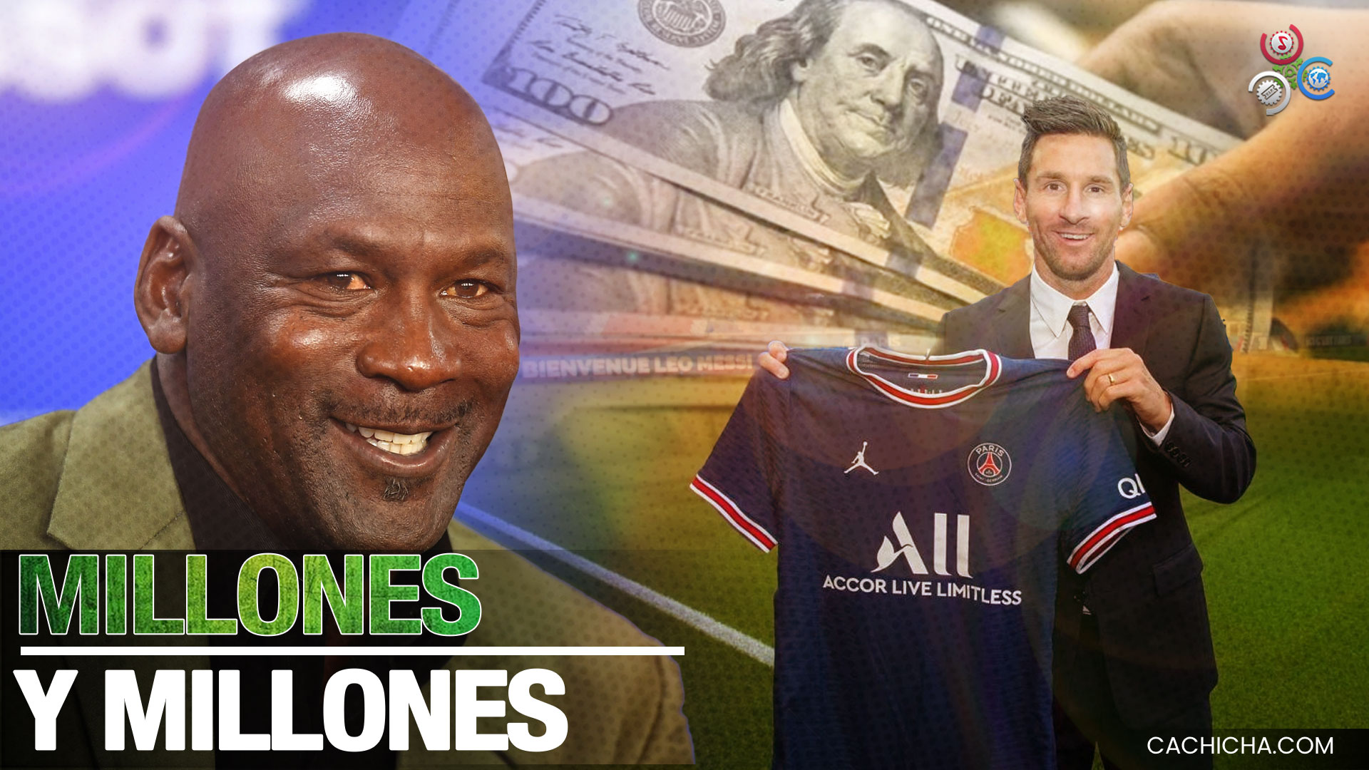 Michael Jordan Ganó $US7M Con La Venta De Camisetas Del PSG De Messi
