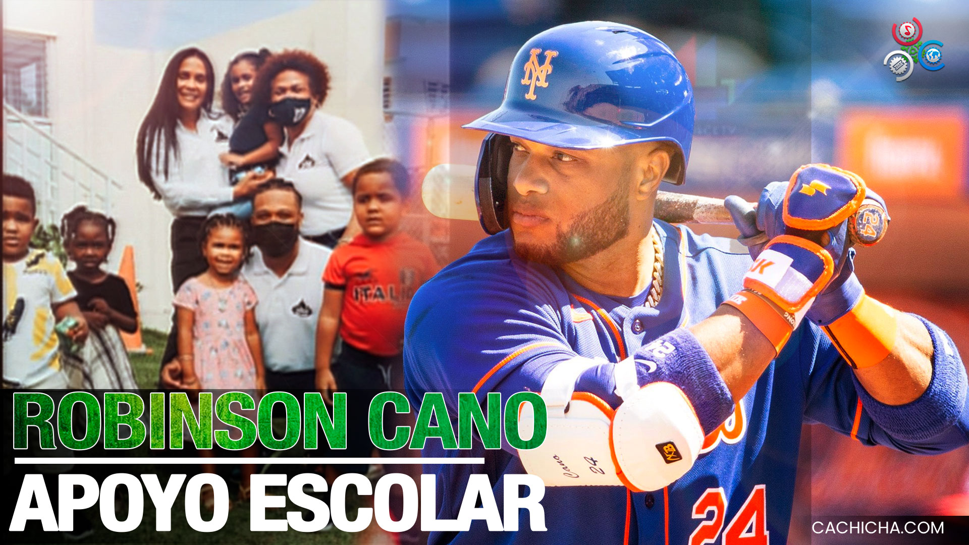 Robinson Cano En Apoyo A Escuela De San Pedro De Macorís
