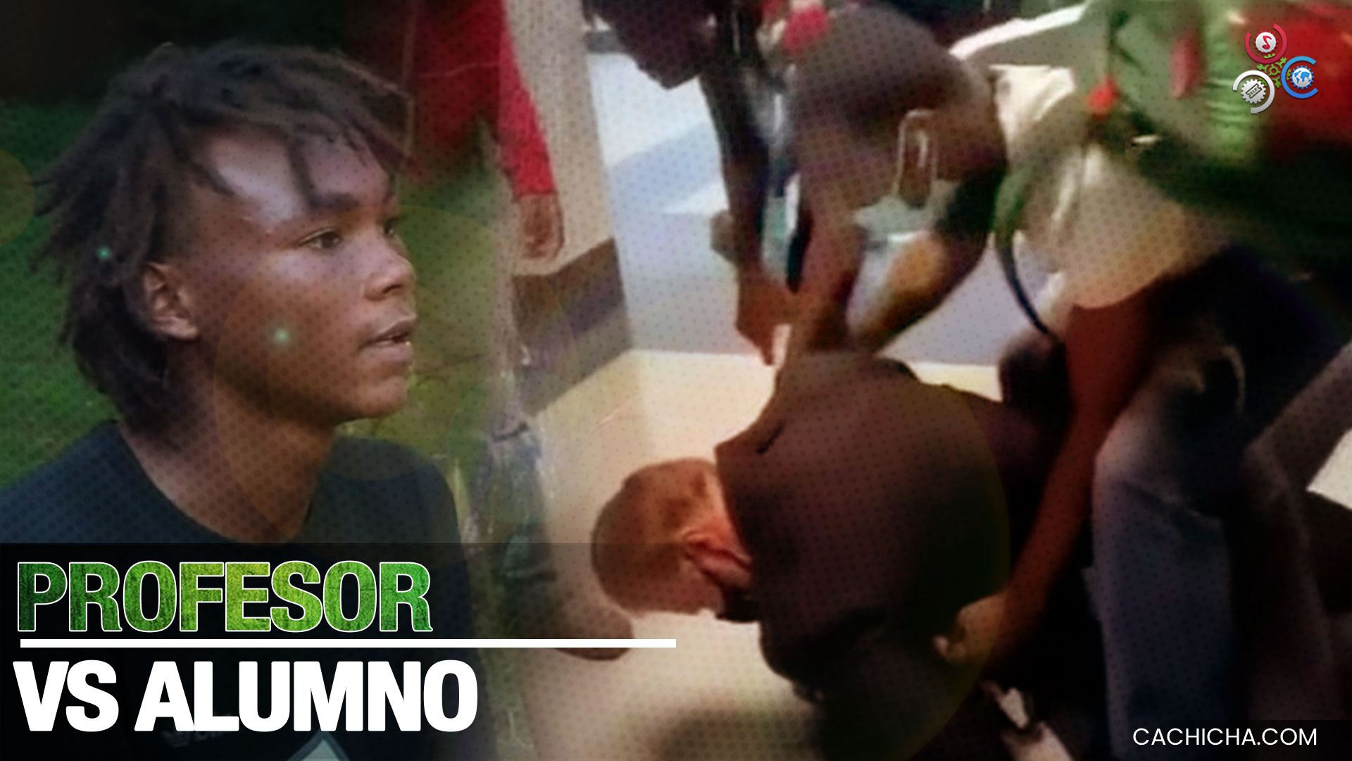 Estudiante Y Maestro Se Van A La “trompá” En Plena Escuela