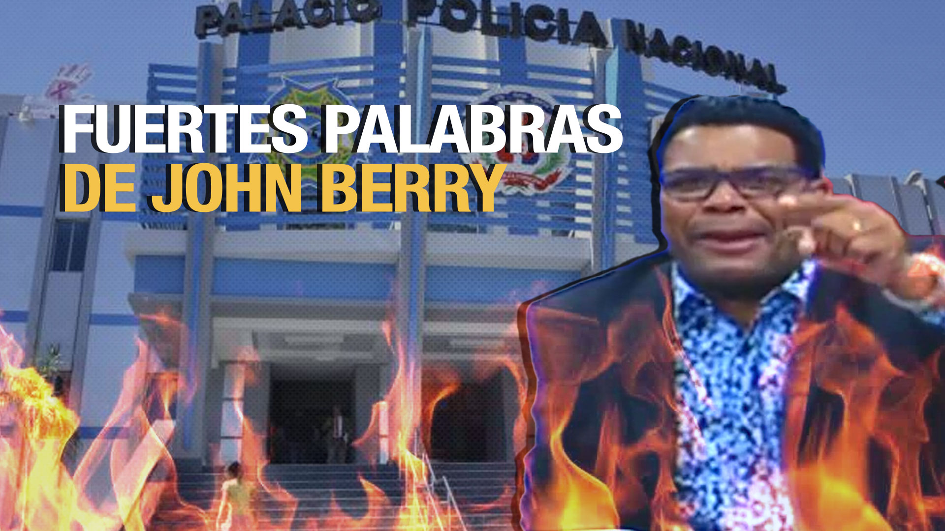 Fuertes Palabras De John Berry  Al Fiscal De Homicidio De La PN; “Es Un Abusador”