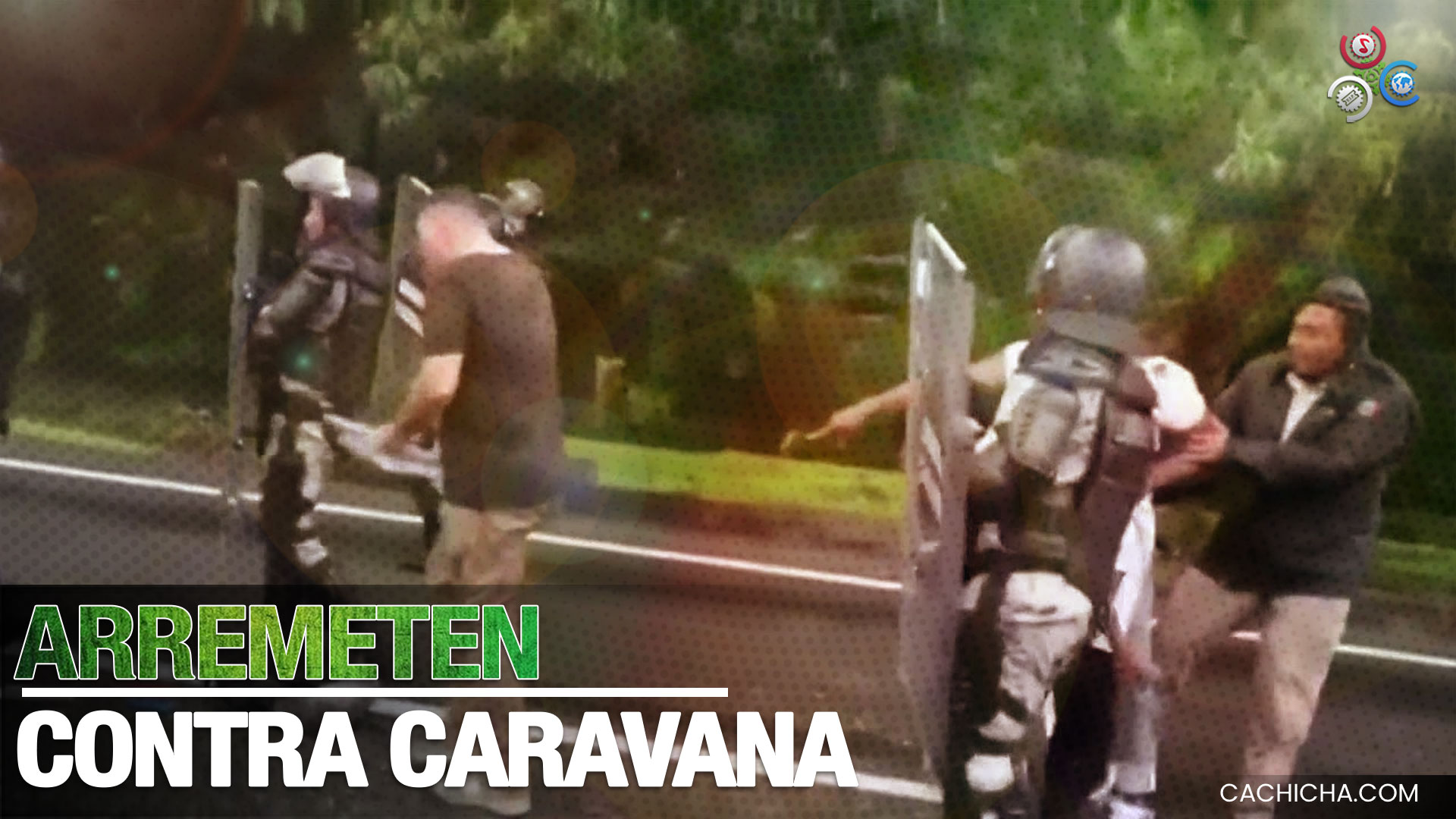 Autoridades Arremeten Contra Caravana Migrante Que Salió De Chiapas Rumbo A Estados Unidos