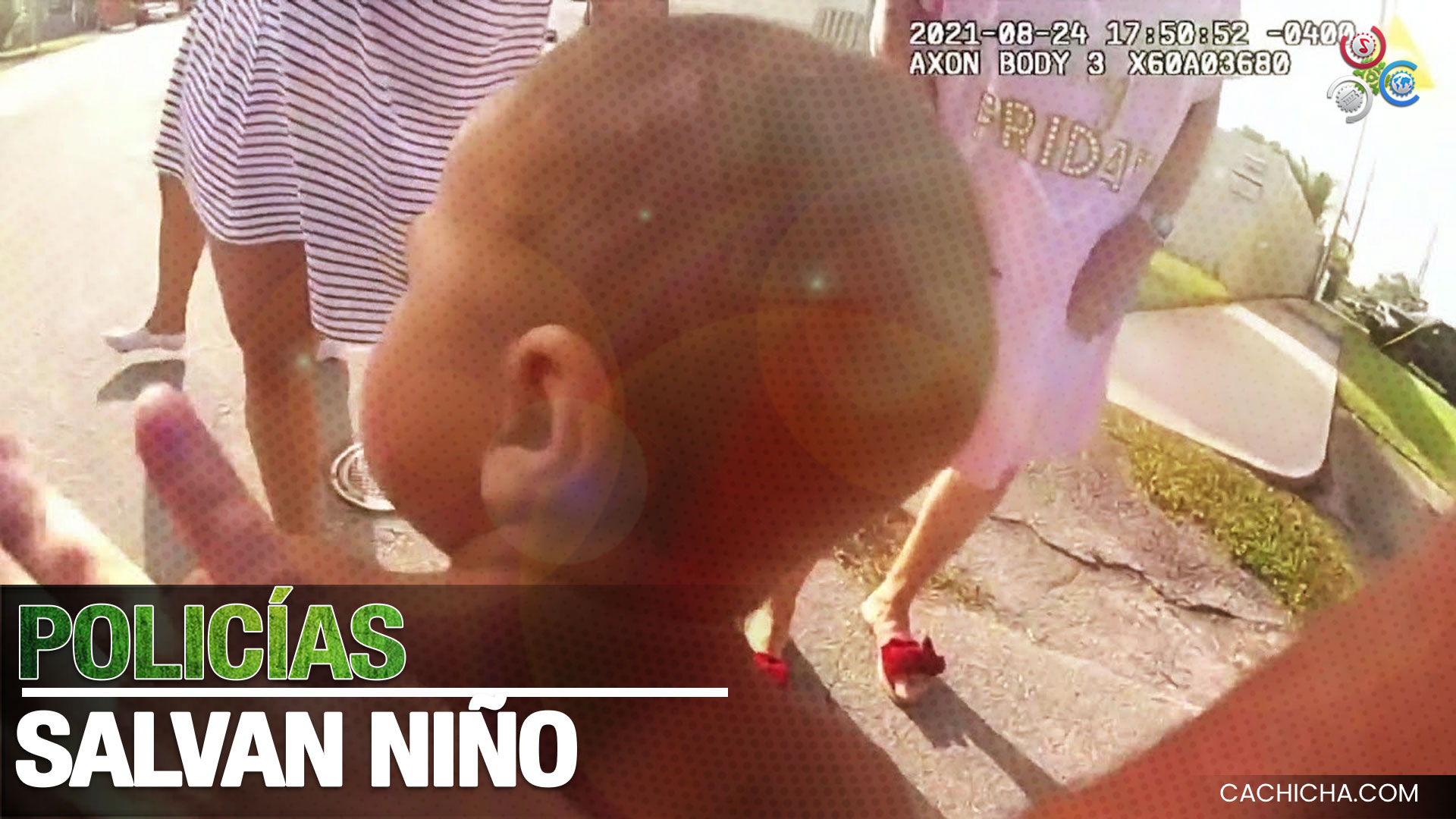 Dos Policías Salvan A Un Niño Que Se Asfixiaba Ante La Mirada Desesperada De Sus Padres