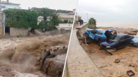 Depresión Tropical Provoca Fuertes Inundaciones En España 